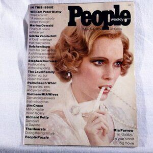 People Magazine 1st Edition March 4, 1974 - 1st Issue of Magazine Ever Published